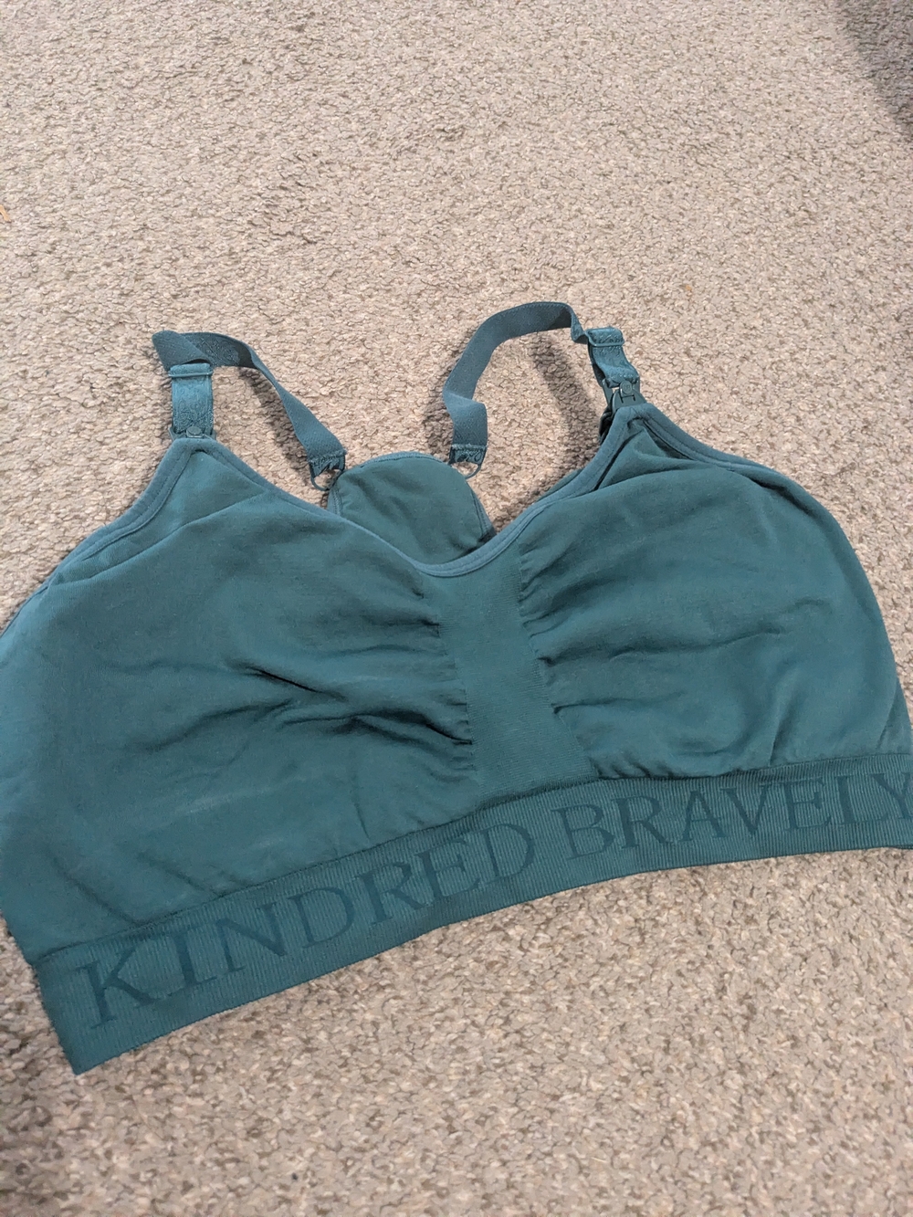 Kindred Bravely Deep Teal Nursing Comfort Bra